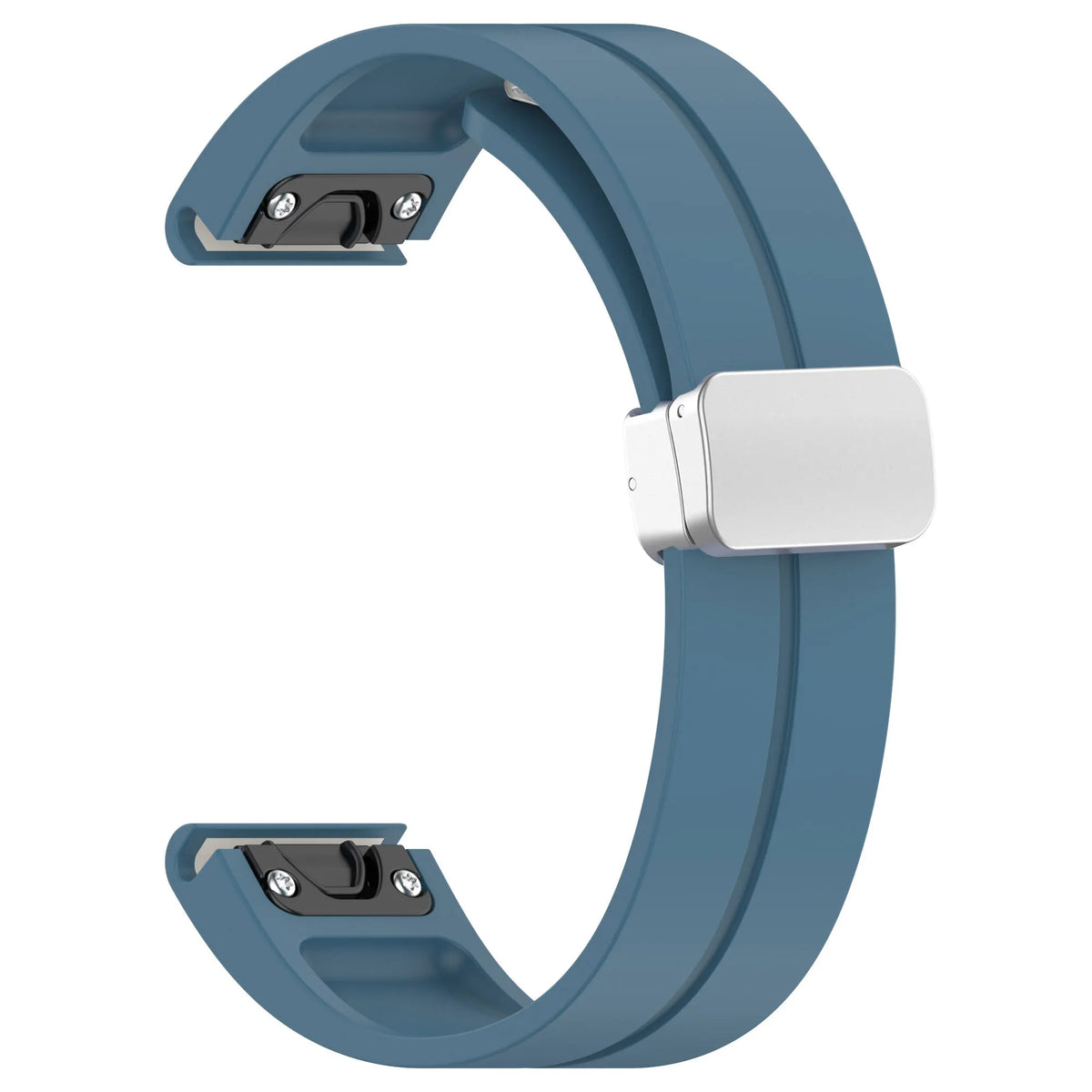 Garmin QuickFit 20/22/26mm Silicone Band with Magnetic Clasp