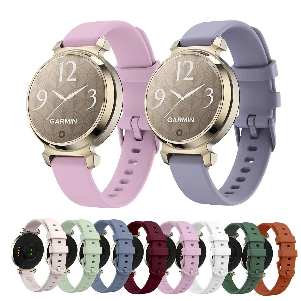 Garmin Lily 2 & 2 Active 14mm Silicone Band with Buckle