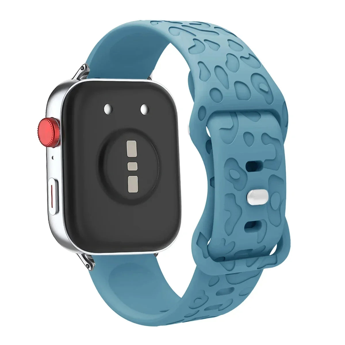Leopard Engraved Silicone Watch Band for Huawei Watch Fit 4 / 4 Pro / Fit 3 / Fit 2