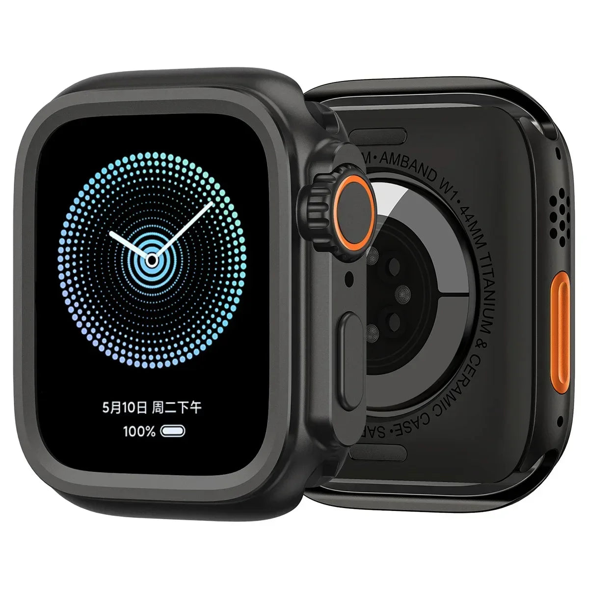 Metal Alloy Case for Apple Watch Series 11/10/9/8/7/6/SE/5/4 – Upgrade to Ultra 1-2 49mm Look