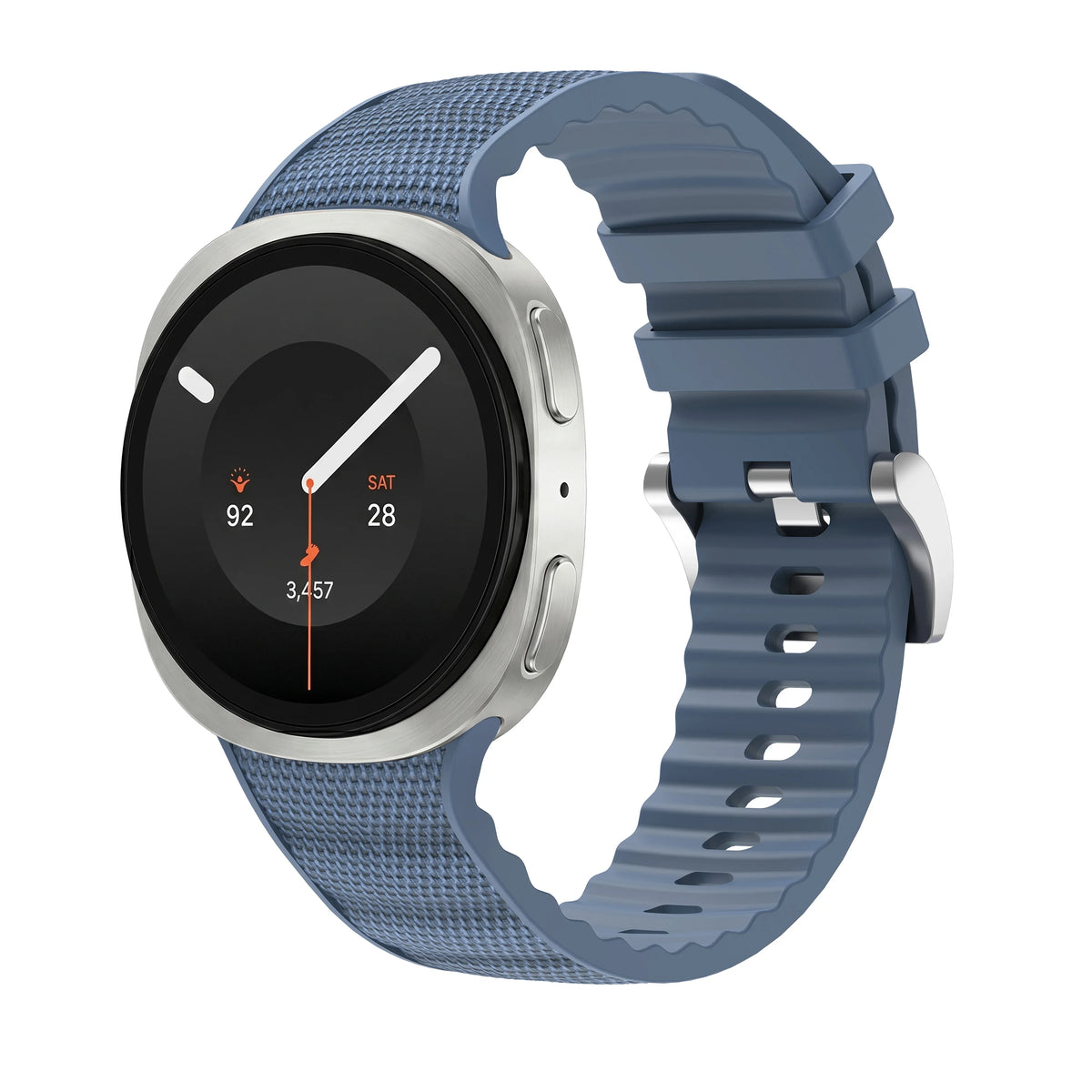 Silicone Sport Band for Samsung Galaxy Watch 9 & 8 40mm 44mm & Classic 46mm | Functional Replacement Strap