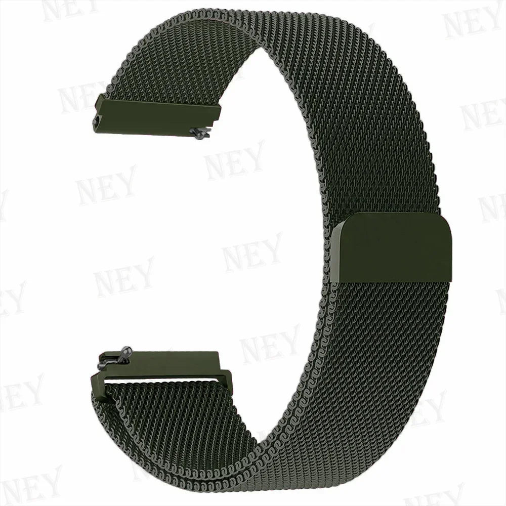 OnePlus Watch Milanese Loop Band, Magnetic Metal Mesh, 28 Colors
