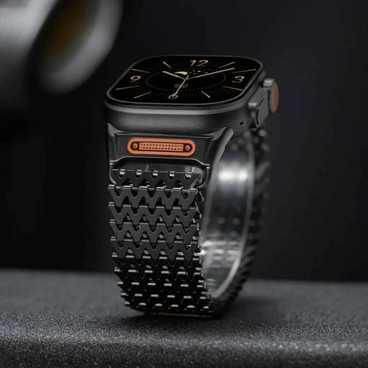 Magnetic Stainless Steel Apple Watch Band – Series 11/10/9/8/7/6/SE & Ultra 1/2/3