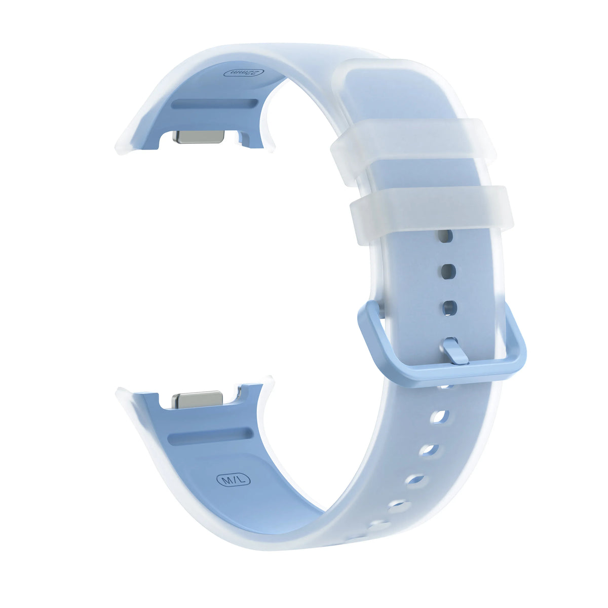 Jelly Silicone Band for Galaxy Watch 8 & 9 40/44mm, 8 Classic 46mm