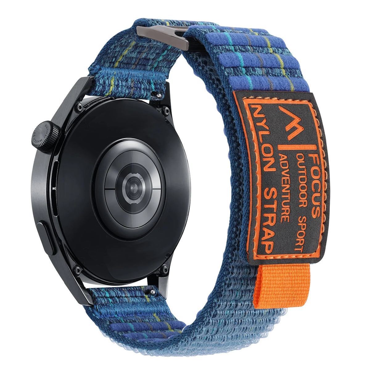Motorola Moto Watch Striped Nylon Trail Loop Band