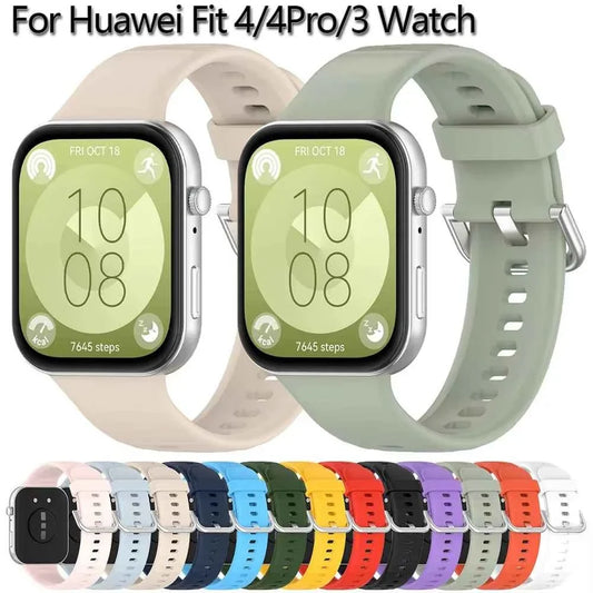 Silicone Sport Band for Huawei Watch Fit 4 / Fit 4 Pro / Fit 3