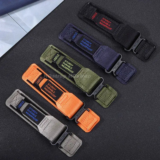 Amazfit Nylon Strap Canvas Watch Band Outdoor Sport Waterproof