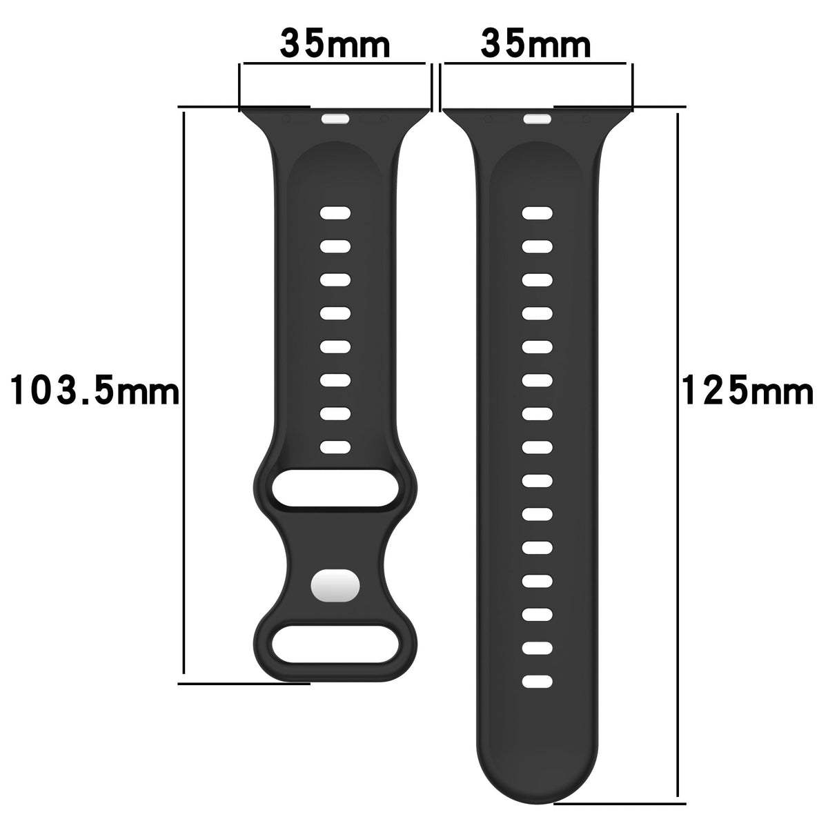 Strap for Apple Watch Band Series – Stylish & Comfortable Silicone