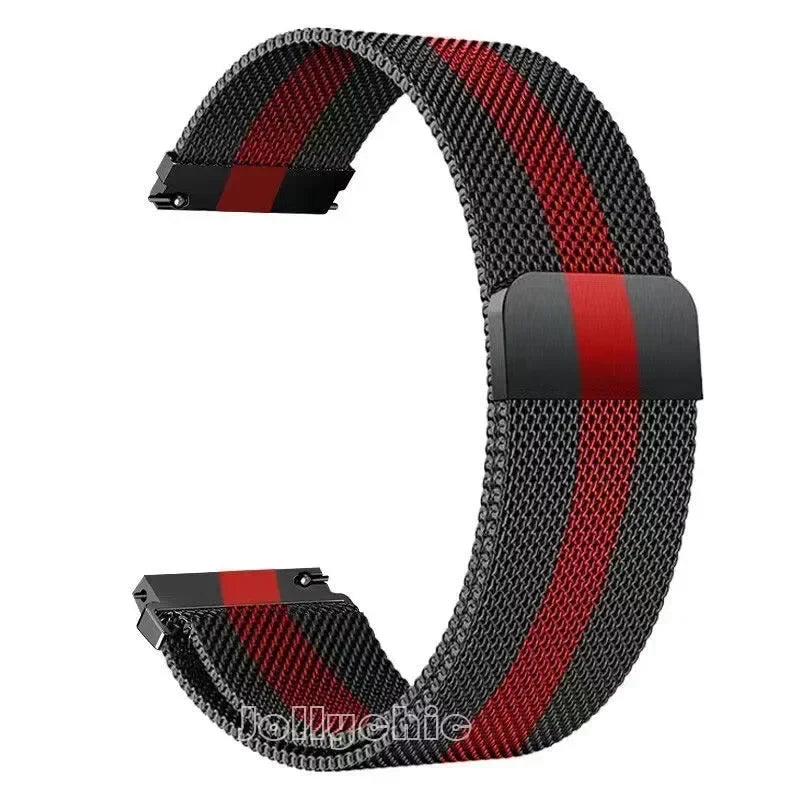 20/22mm Magnetic Milanese Loop Band – Samsung Galaxy Watch 7/6/5/4, Huawei GT5/GT4/GT3, Gear S3 & More