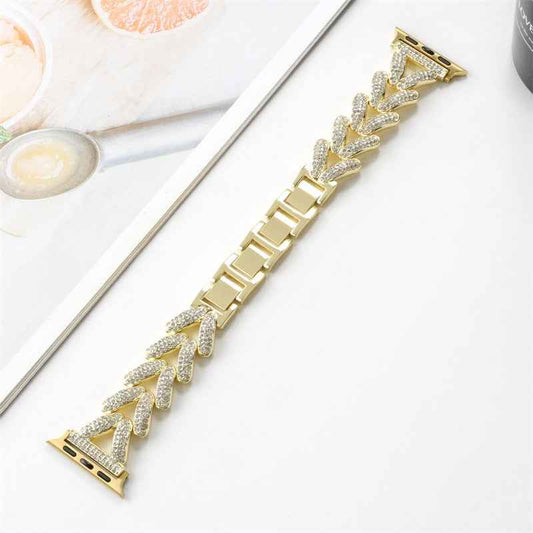 Apple Watch Steel Luxury Chain Strap | Series 11/10/9/8/7/6/5/4/SE & Ultra 1/2/3