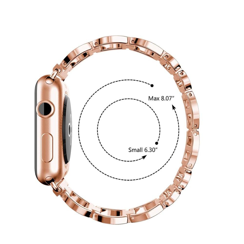 Apple Watch Band Series 11/10/9/8/7/6/5/4/ SE / Ultra 1/2/3 - Stylish & Durable Stainless Steel