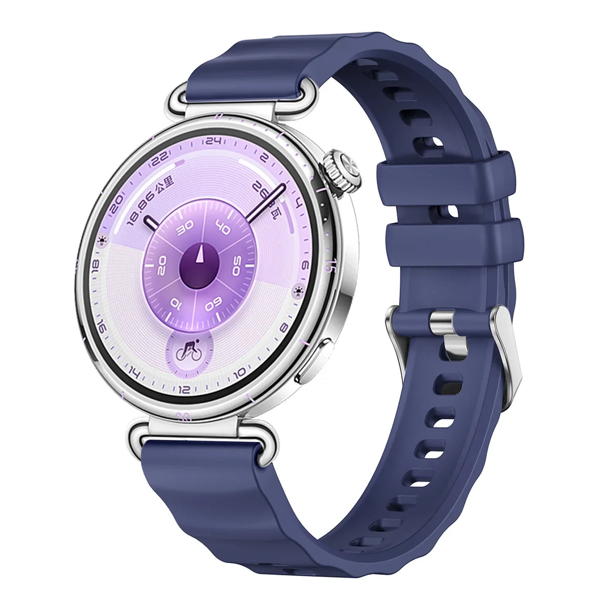 18mm Silicone Sport Band for Huawei Watch GT6 / GT5 / GT5 Pro / GT4 41mm – Quick Release Wristband