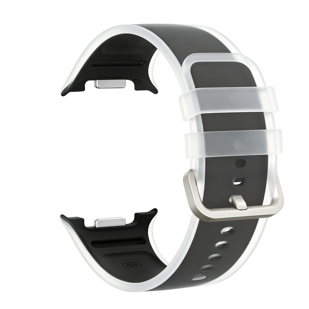 Clear Jelly Silicone Band for Samsung Galaxy Watch 8 & 9 (40/44mm) & 8 Classic 46mm
