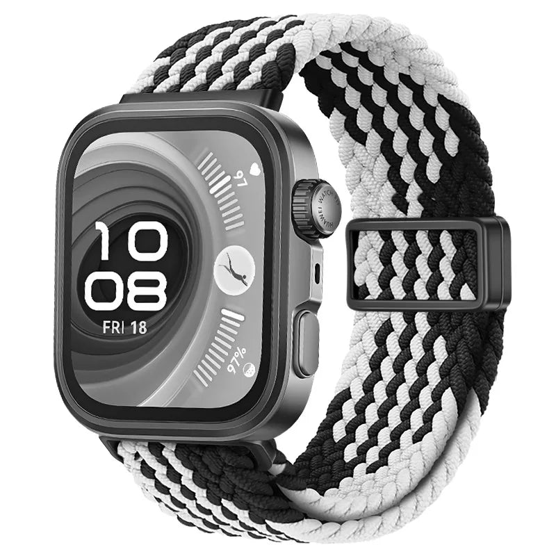 Magnetic Nylon Woven Band for Huawei Watch Fit 4 Pro / Fit 4 / Fit 3