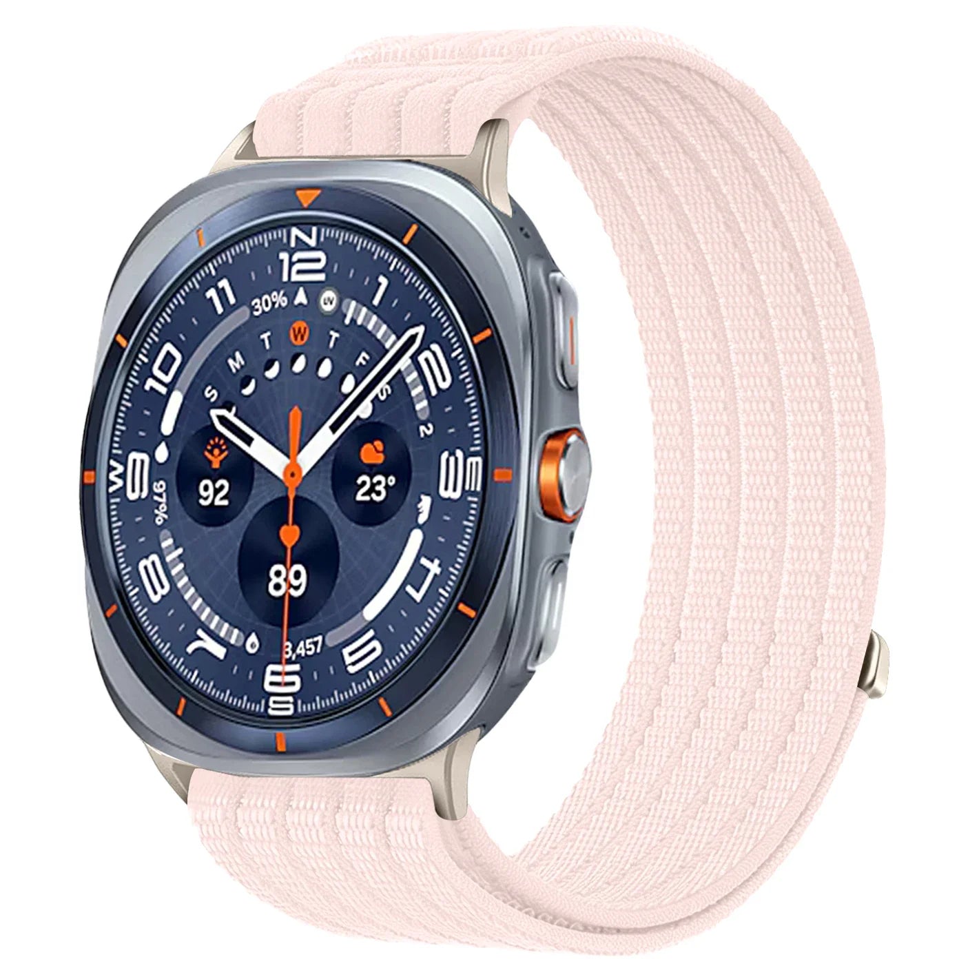 Samsung Galaxy Sport Nylon Woven Loop Watch Band – Watch8/Watch8 Classic/Watch9/Ultra/Ultra2