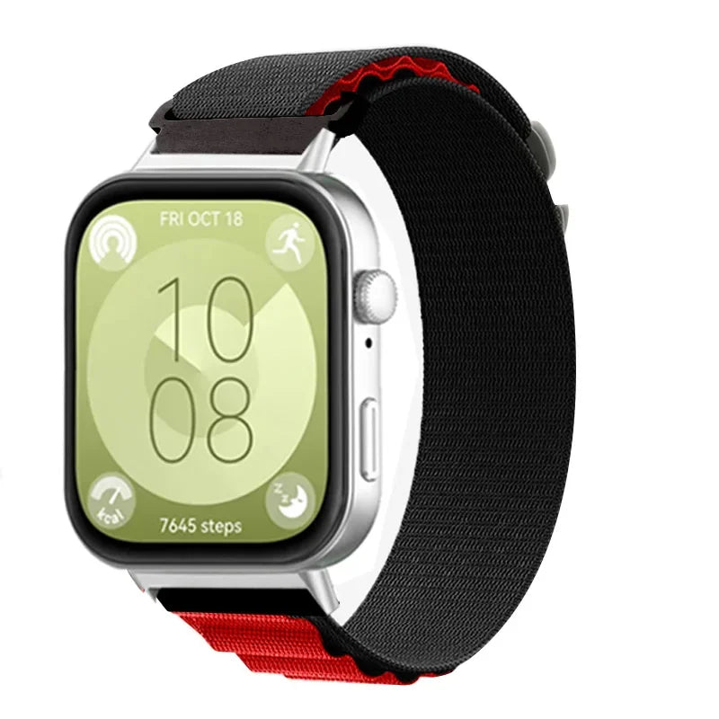 Alpine Loop Band for Huawei Watch Fit 3 / Fit 2 / Fit 1 – Nylon Sport Bracelet