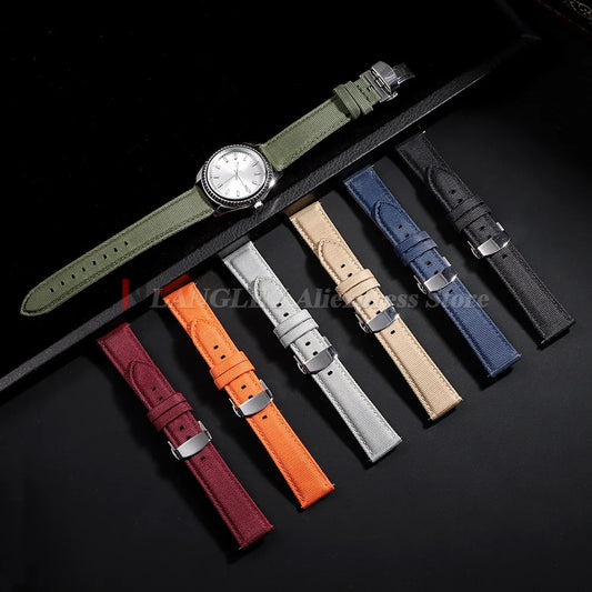 Polar Sailcloth Watch Strap Universal Quick Release Band for Smartwatch