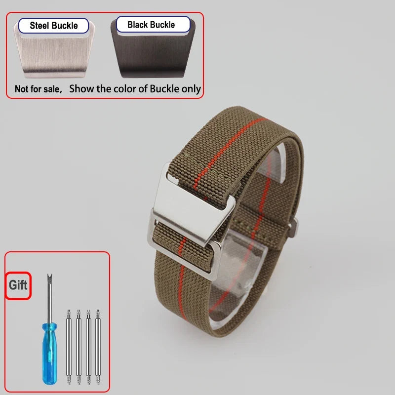 Polar Vantage, Grit X & Ignite Elastic Parachute Nylon Band