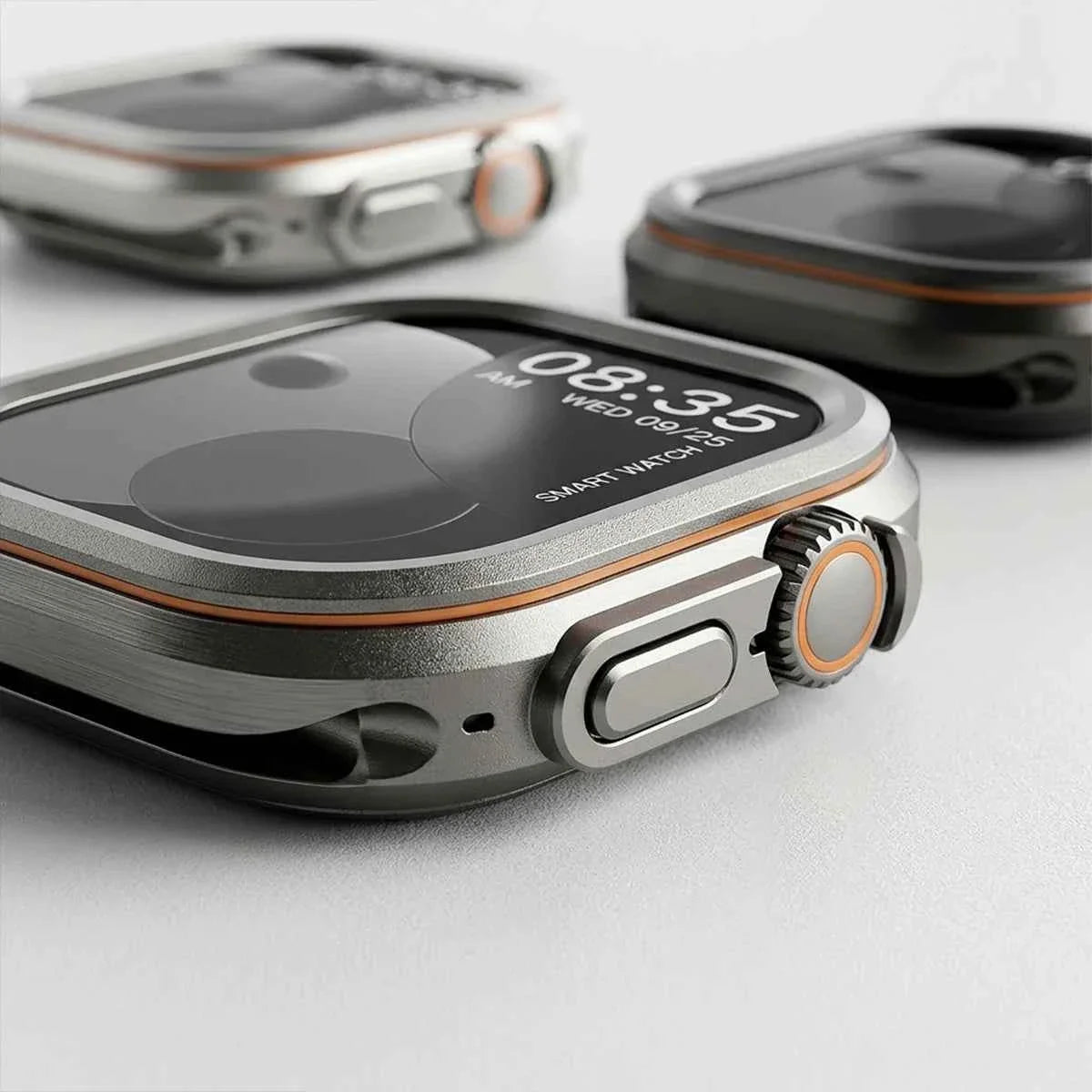 Rugged Metal Case for Apple Watch Ultra 1-4 49mm