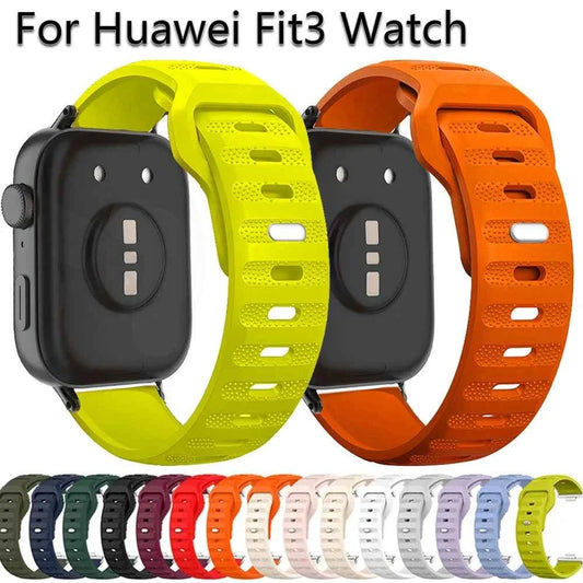 Silicone Sport Band for Huawei Watch Fit 3