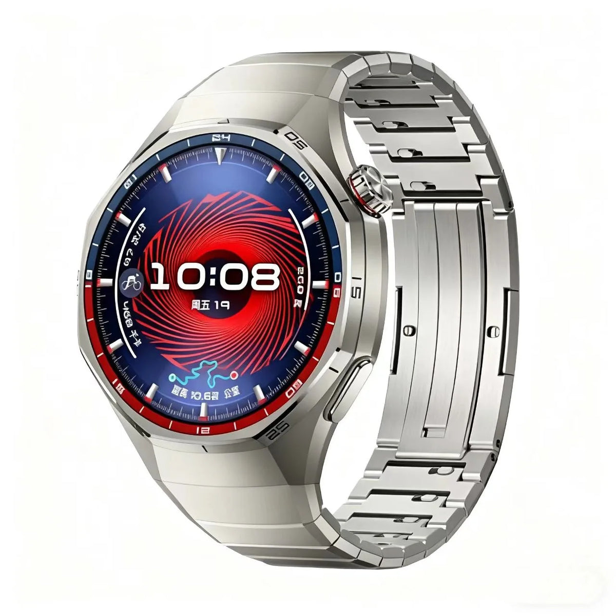 Titanium Metal Band for Huawei Watch GT6 Pro 46mm – No Gap Quick Release Bracelet