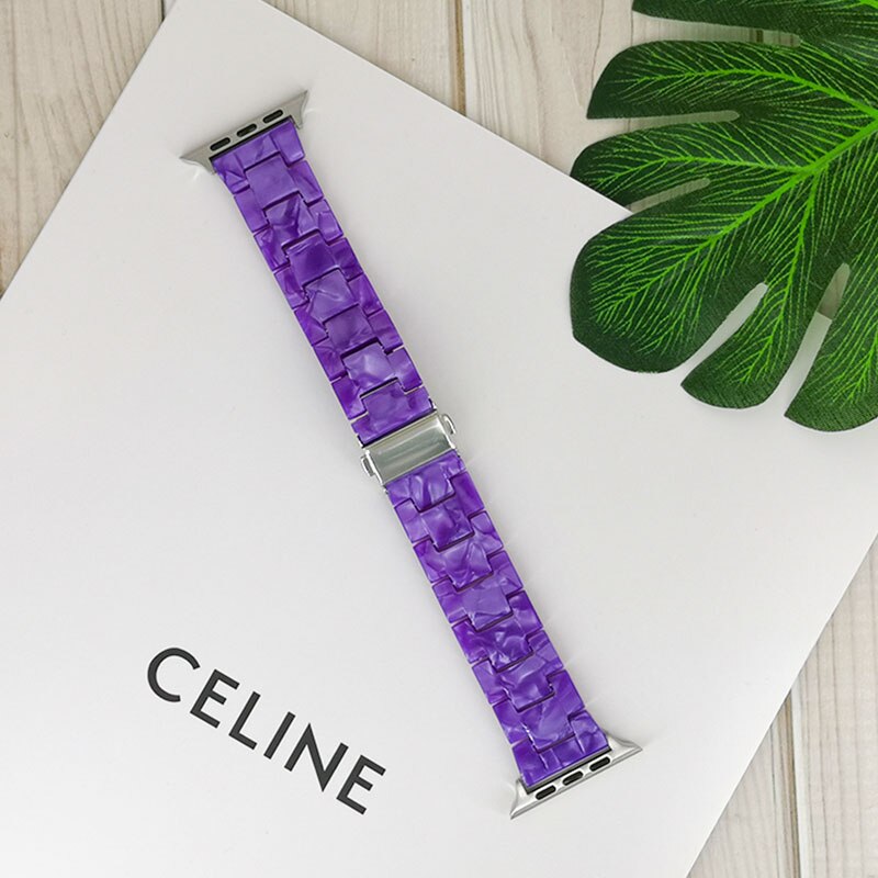 Durable Resin Apple Watch Band - Stylish & Functional Accessory for Your Smartwatch