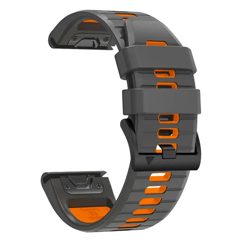 Garmin QuickFit 22/26mm Two-Tone Perforated Silicone Sport Band