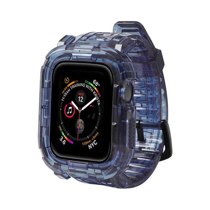Apple Watch Silicon Band+Case - Stylish Protection for Your Device