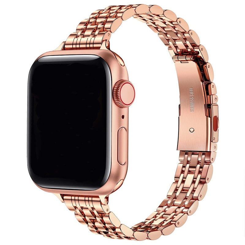 Stainless Steel Apple Bracelet Series 11/10/9/8/7/6/5/4/ SE / Ultra 1/2/3