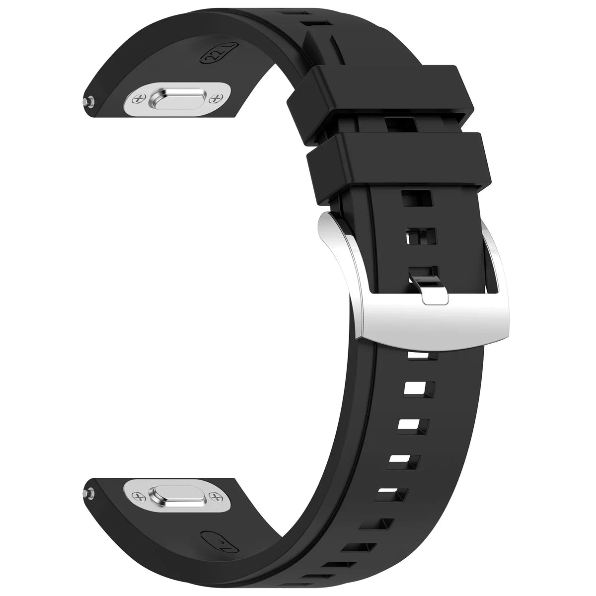 22mm Silicone Band for Huawei Watch GT6 / GT5 Pro & Garmin Forerunner / Venu