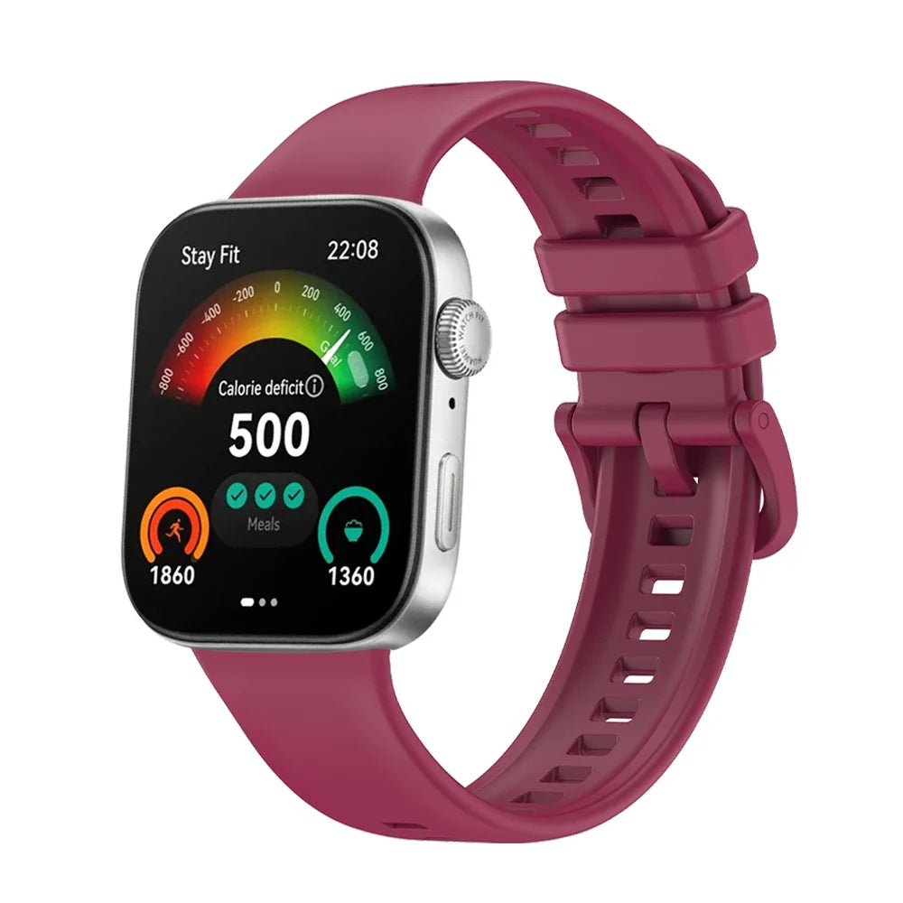 Silicone Sport Band for Huawei Watch Fit 4 / Fit 4 Pro / Fit 3