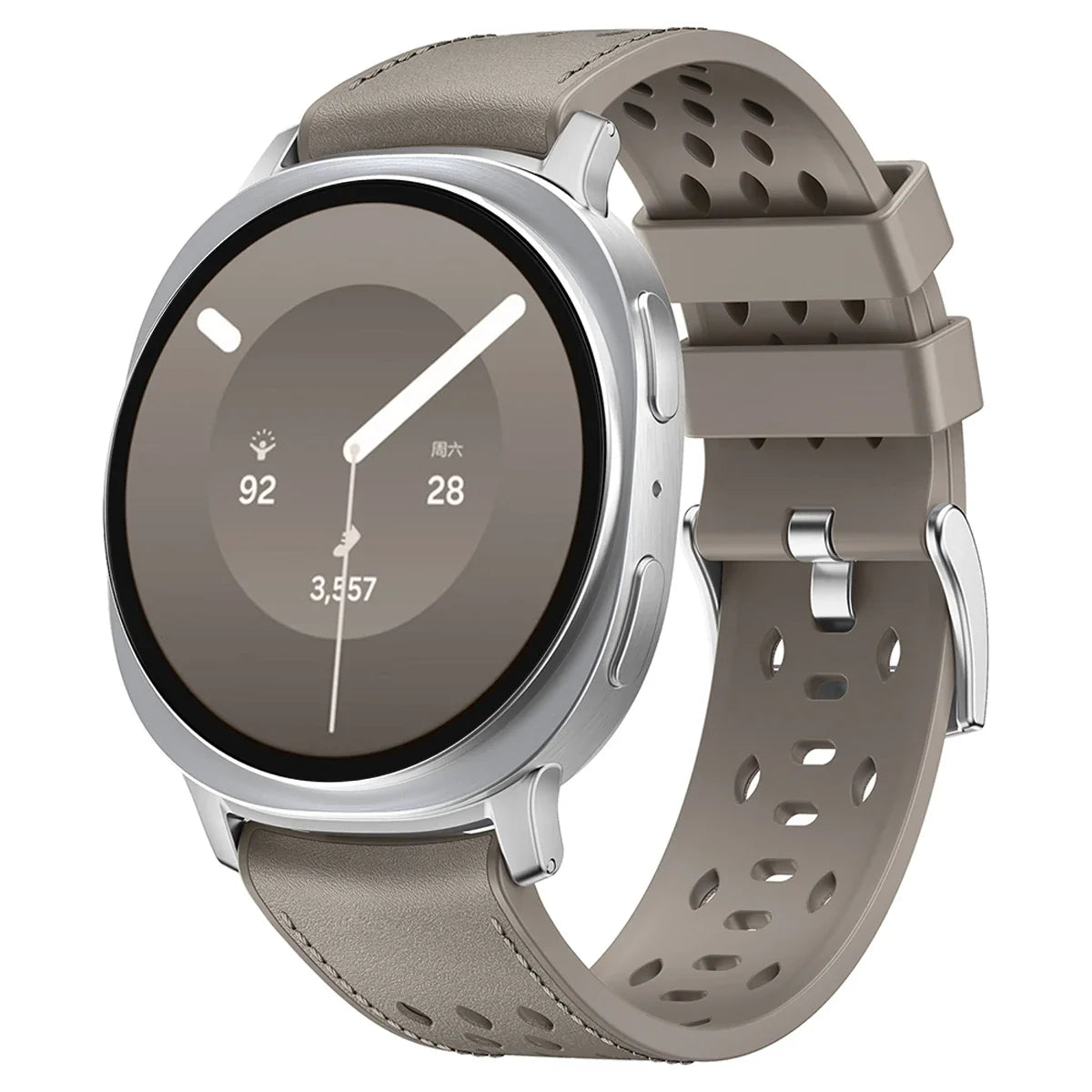 Silicone Strap for Galaxy Watch 8 & 9 40/44mm, 8 Classic 46mm