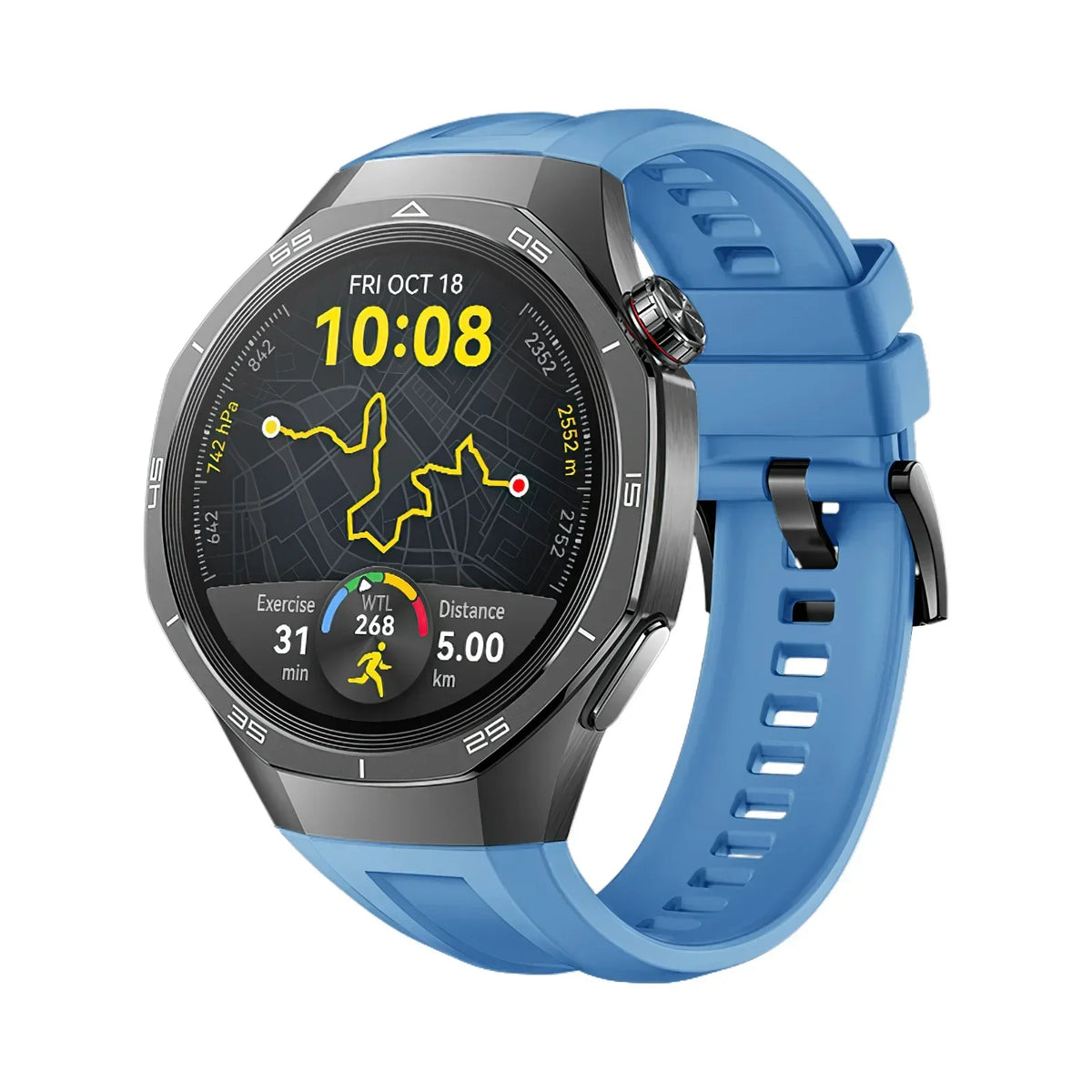 22MM Silicone Sport Band for Huawei Watch GT5 / GT5 Pro / GT4 / GT3 / GT2 46mm & Redmi Watch 5 / 3