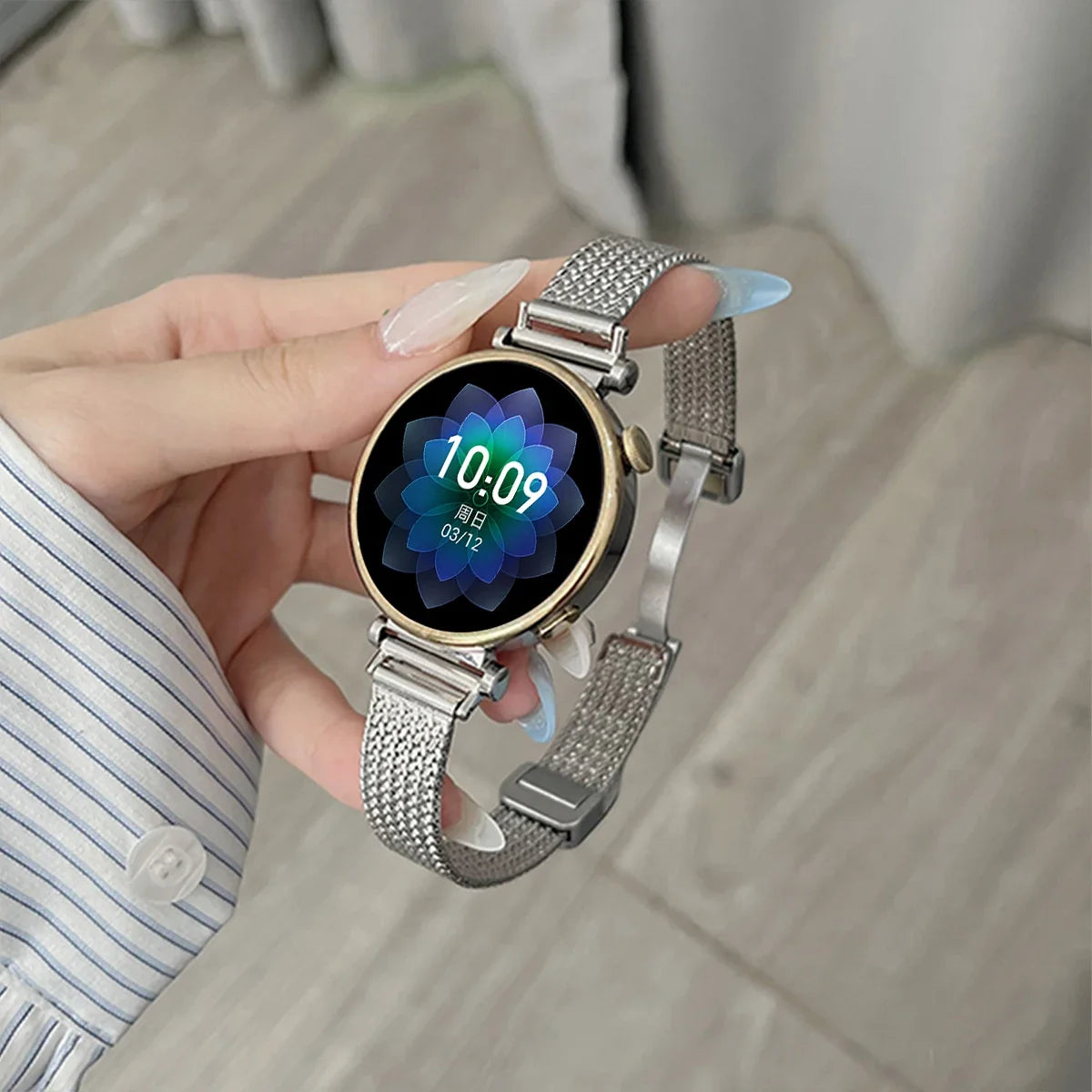 COROS PACE & APEX Slim Magnetic Metal Mesh Band