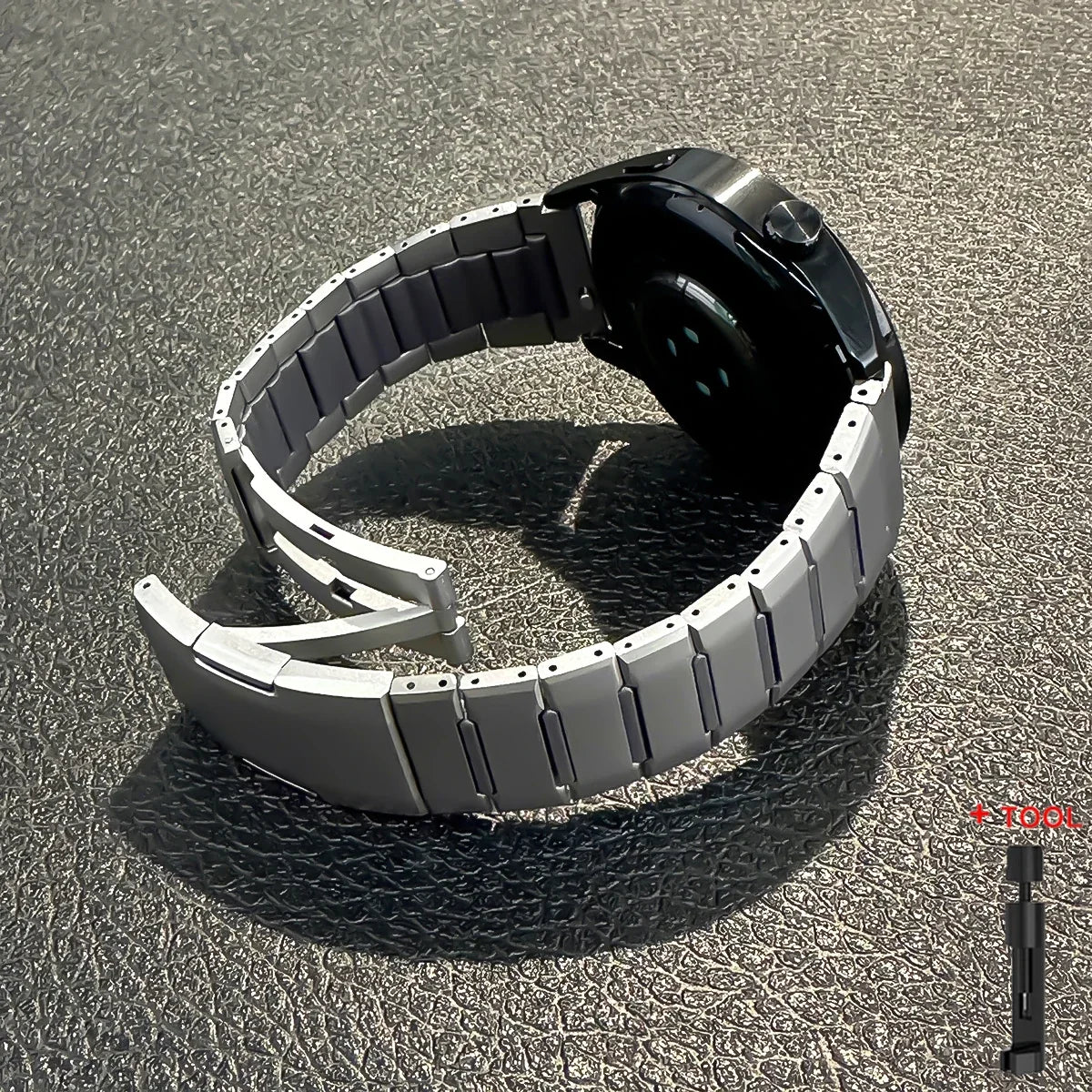 22MM Stainless Steel Watch Band for Huawei GT6 GT5 GT4 GT3 & Samsung Galaxy Watch