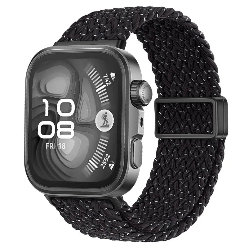 Magnetic Nylon Woven Band for Huawei Watch Fit 4 Pro / Fit 4 / Fit 3