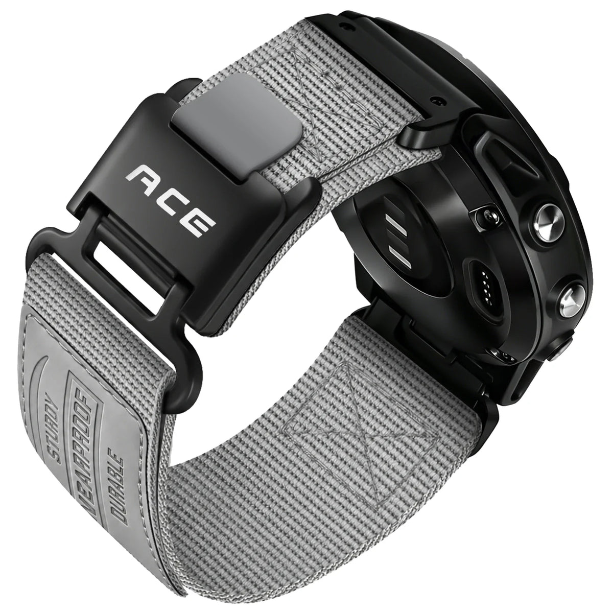 Garmin QuickFit 22/26mm Rugged Nylon Band with Magnetic Buckle