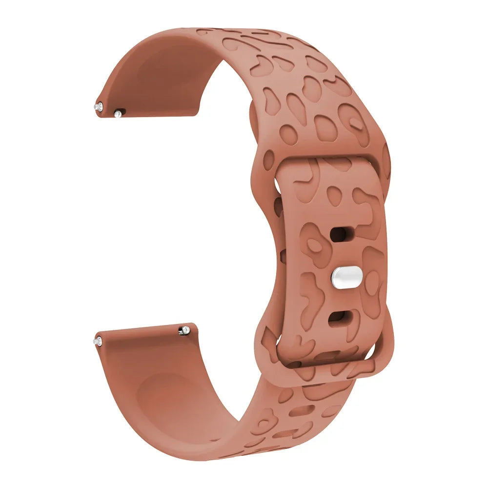 Polar Vantage, Grit X & Ignite Leopard Print Silicone Band