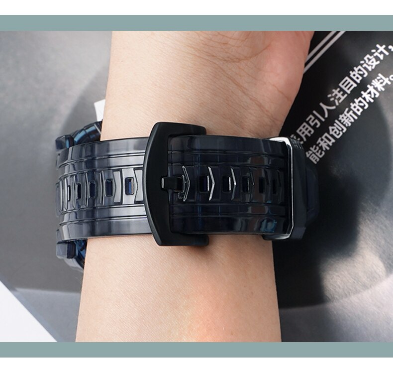 Apple Watch Silicon Band+Case - Stylish Protection for Your Device