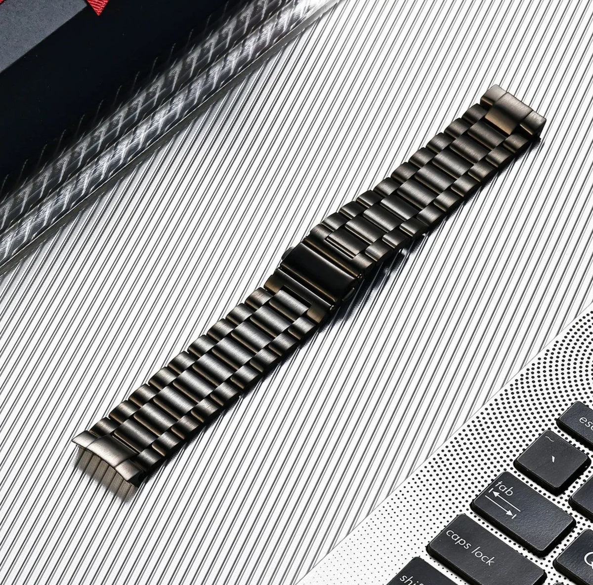 NoGap Curved Stainless Steel Band for Huawei Watch GT5 46mm