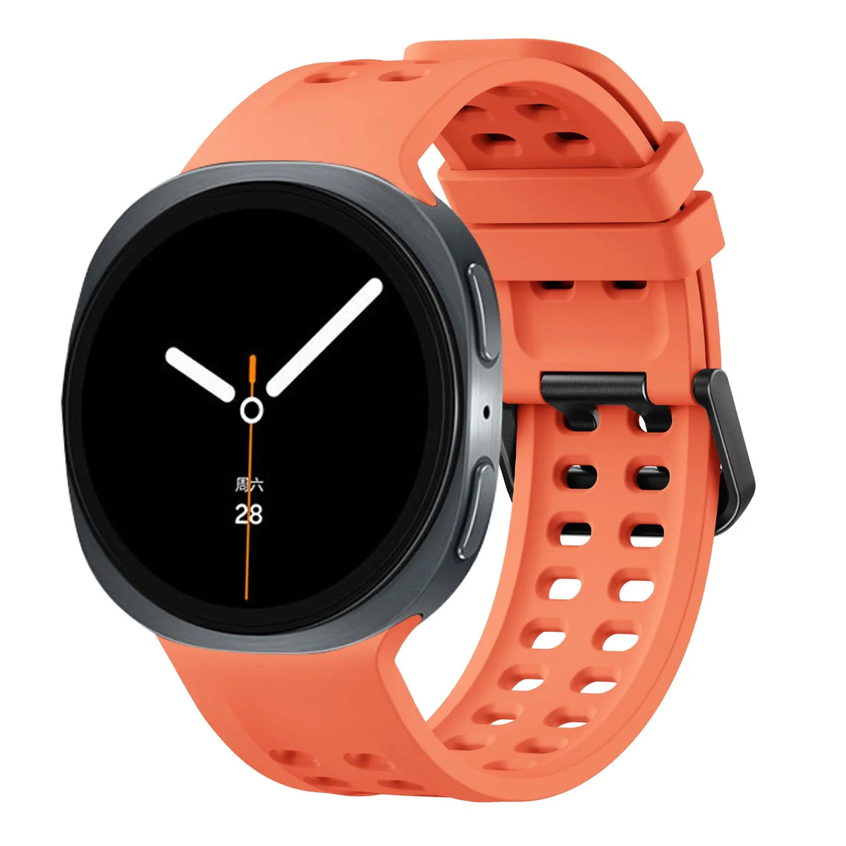 Silicone Sport Band for Samsung Galaxy Watch 9 & 8 40mm 44mm & Classic 46mm | Replacement Strap