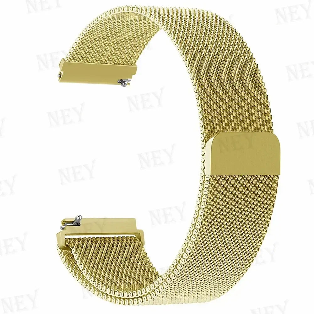 Amazfit Balance, GTR, GTS & Bip Milanese Mesh Band, Magnetic Closure