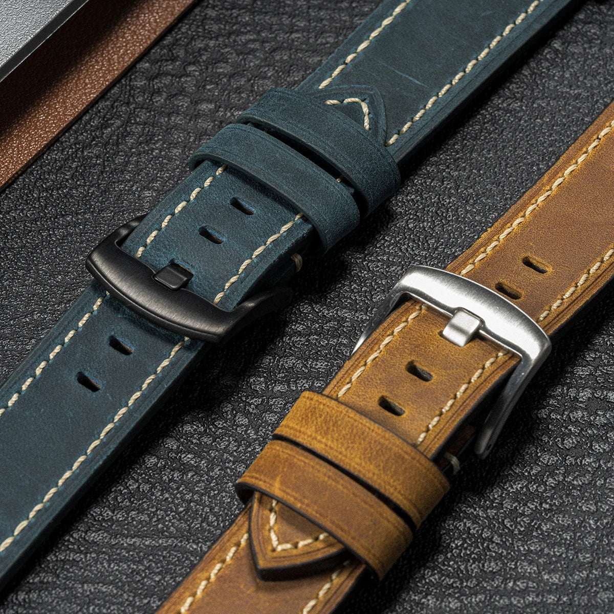 Genuine Leather Band for Samsung Galaxy Watch 8, 8 Classic 46mm & Ultra 47mm