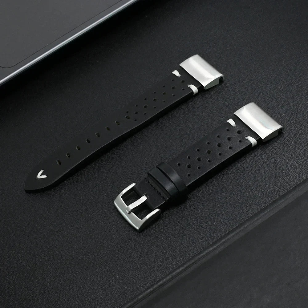 Garmin QuickFit 22/26mm Perforated Leather Band