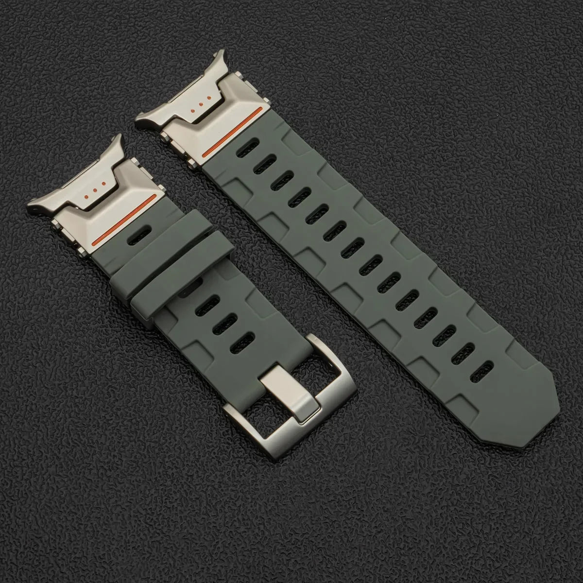 Samsung Galaxy Silicone Sport Watch Band - Ultra/Ultra2 No Gaps