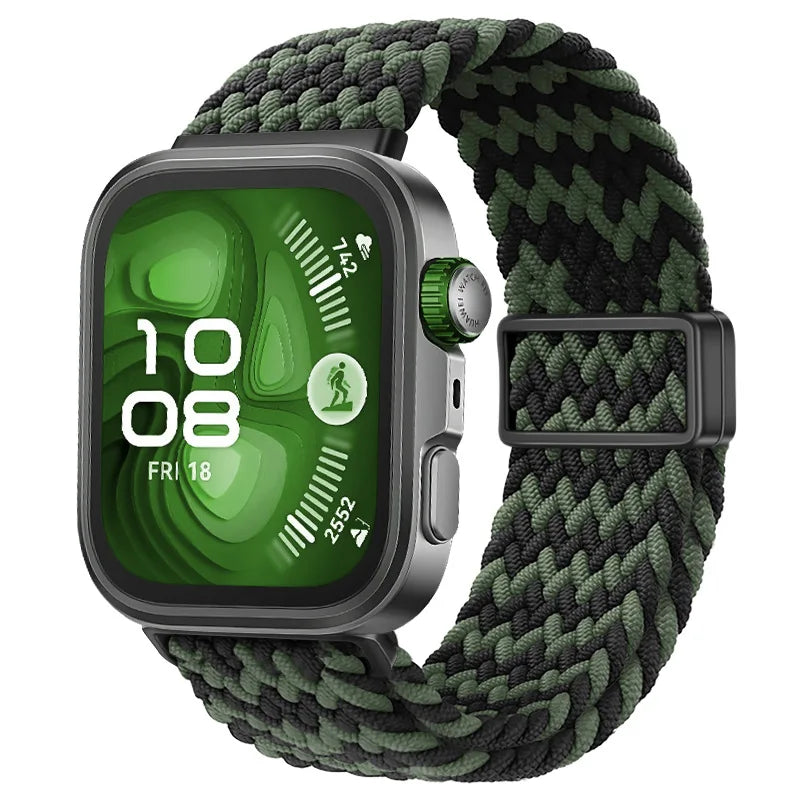 Magnetic Nylon Woven Band for Huawei Watch Fit 4 Pro / Fit 4 / Fit 3