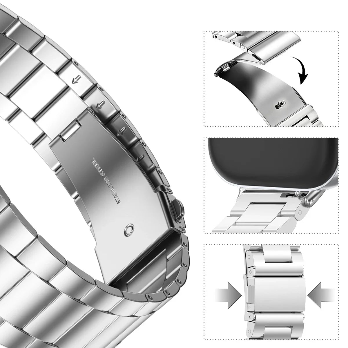 Stainless Steel Band for Huawei Watch Fit 3 / Fit 2