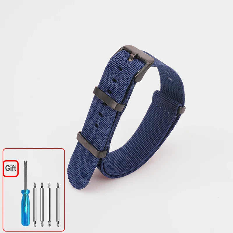 COROS Elastic Nylon Watch Band - Washable Waterproof Strap For Outdoors