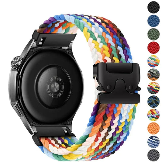 OnePlus Braided Nylon Parachute Buckle Watch Band Strap Replacement