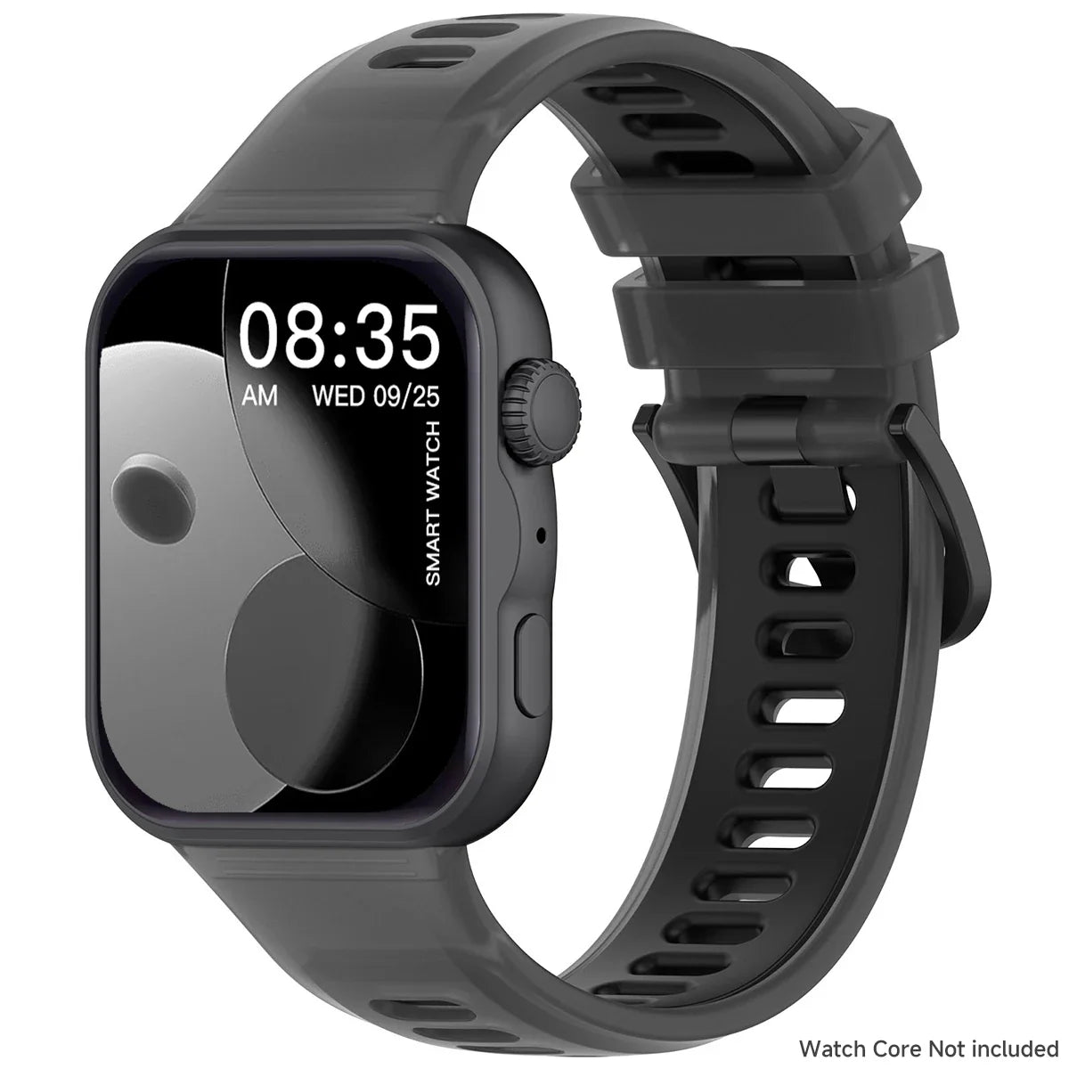 Translucent Jelly Silicone Band for Huawei Watch Fit 5 / Fit 5 Pro / Fit 4 / Fit 4 Pro / Fit 3